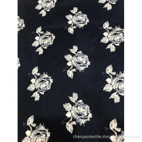 Retro Style Cotton Stretch Printed Fabric